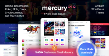 Mercury - Tema WordPress para Afiliados