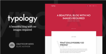 Typology - Minimalist Blog & Text Based Theme for WordPress