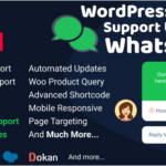 WhatsApp WordPress Support Using WhatsApp